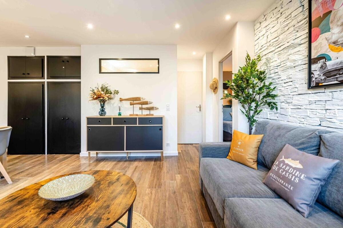 Cassis Le Marignan- Rdc - Garage - Classe 3 Etoiles Eksteriør billede